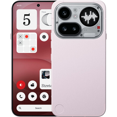 De Nothing Phone (4a) Pro 256GB Roze 5G is een ...