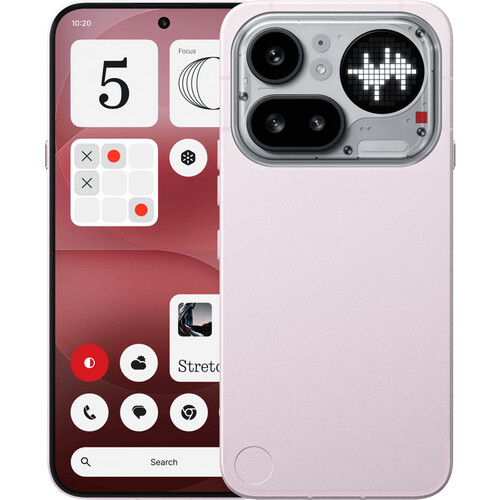 De Nothing Phone (4a) Pro 256GB Roze 5G is een ...