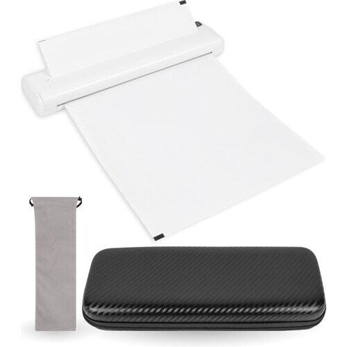 Met de Nuvance draagbare printer kun je overal en ...