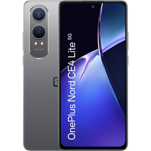 De OnePlus Nord CE 4 Lite 256GB Grijs 5G is een ...