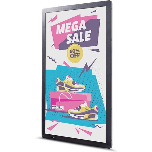 Zwarte digitale signage flatscreen64,3 cm (25,3") ...