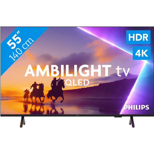 Met de Philips Ambilight 55" PUS8500 QLED 4K ...