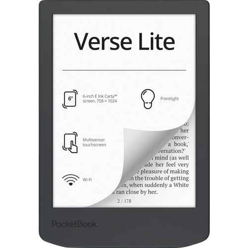 Lees comfortabel boeken op de PocketBook Verse ...
