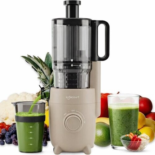 Deze krachtige premium slowjuicer is uitgerust met ...