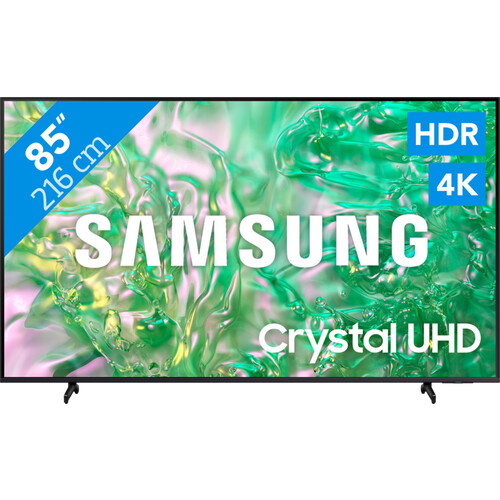 Met de Samsung Crystal UHD 85DU8000 (2024) bekijk ...