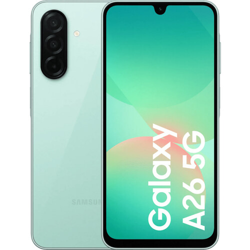 De Samsung Galaxy A26 128GB Groen 5G is een ...
