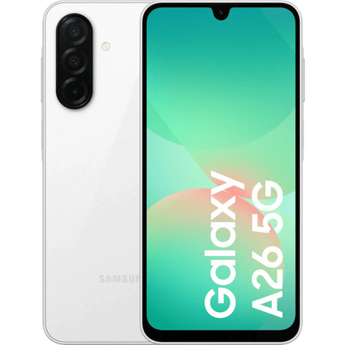 De Samsung Galaxy A26 128GB Wit 5G is een ...