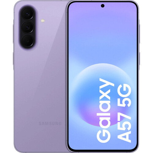 De Samsung Galaxy A57 256GB Paars 5G is een ...