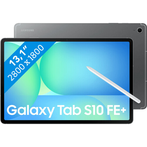 Met de Samsung Galaxy Tab S10 FE Plus 13,1 inch ...