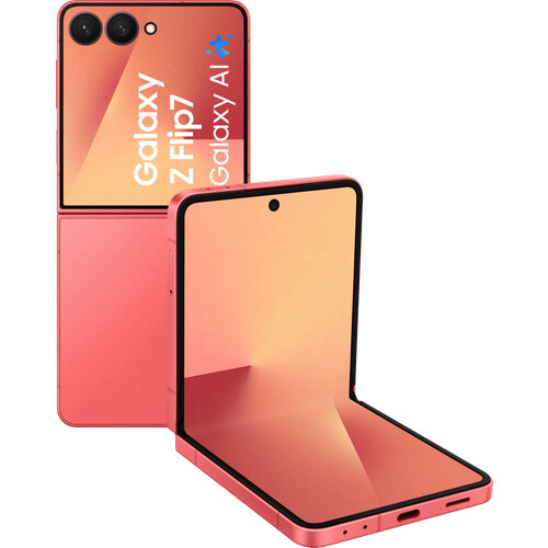Klap de Samsung Galaxy Z Flip 7 256GB Rood 5G open ...