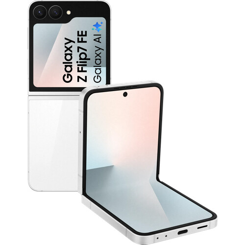 De Samsung Galaxy Z Flip 7 FE 128GB Wit 5G  is een ...