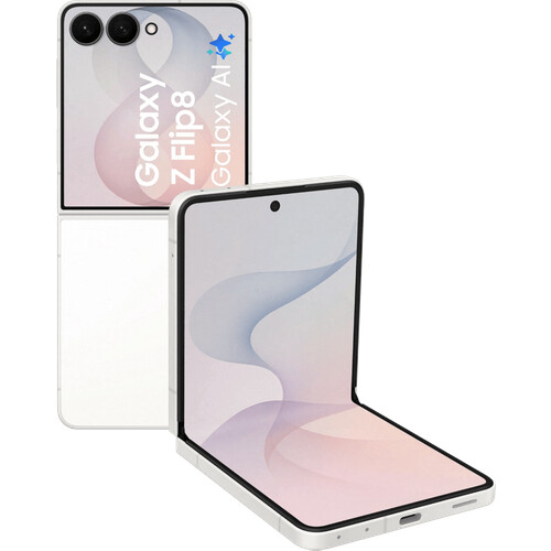 Klap de Samsung Galaxy Z Flip 8 512GB Wit 5G open ...