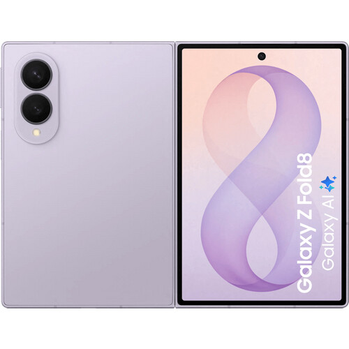 De Samsung Galaxy Z Fold 8 256GB Lila 5G is een ...