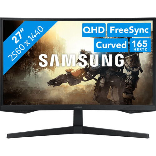 Met de Samsung Odyssey G5 G55C LS27CG552EUXEN 27 ...