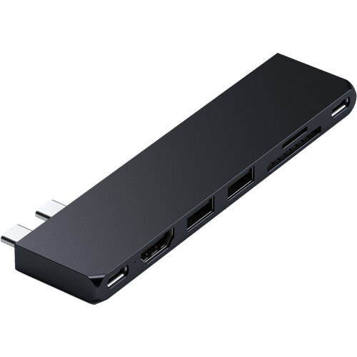 Met de Satechi USB-C Pro Hub Slim Adapter - ...