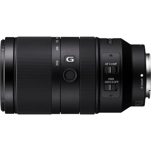 De Sony 70-350mm f/4.5-6.3 G OSS is geschikt voor ...