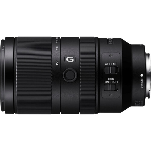 De Sony 70-350mm f/4.5-6.3 G OSS is geschikt voor ...