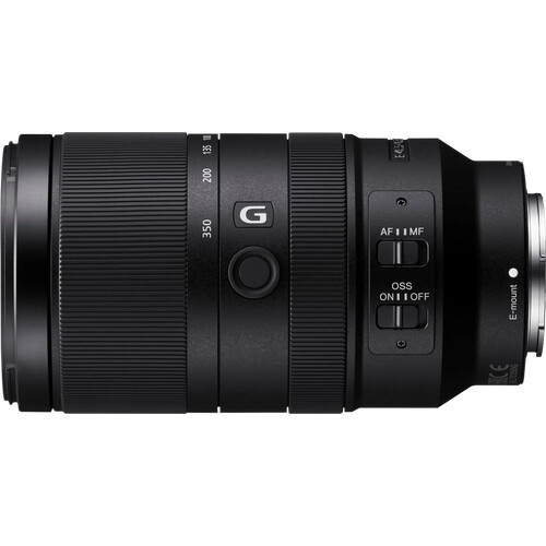 De Sony 70-350mm f/4.5-6.3 G OSS is geschikt voor ...
