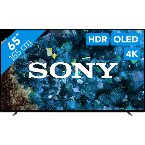 De Sony Bravia OLED XR-65A80L (2023) toont ...