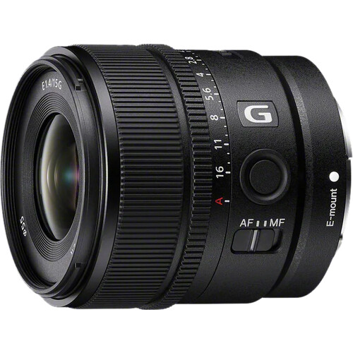 Met de Sony E 15mm f/1.4 G groothoeklens leg je ...