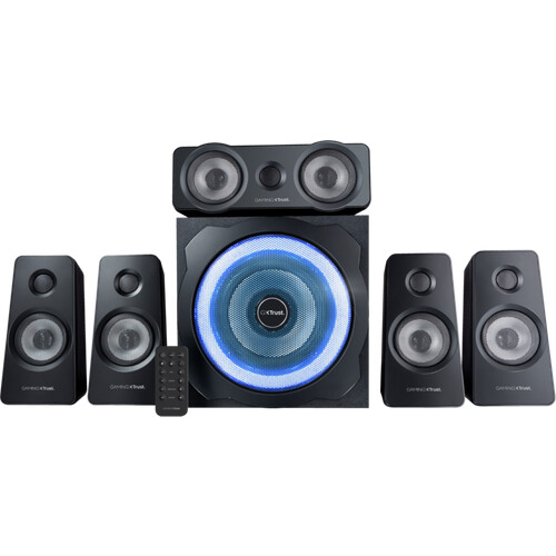 Met de Trust GXT 658 Tytan 5.1 Speaker heb je de ...