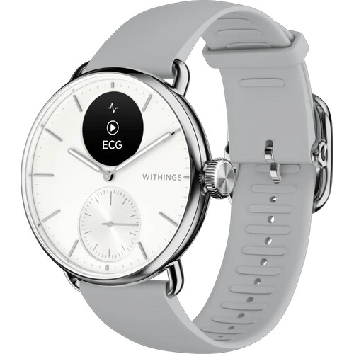 Met de stijlvolle Withings ScanWatch 2 Wit 38 mm ...
