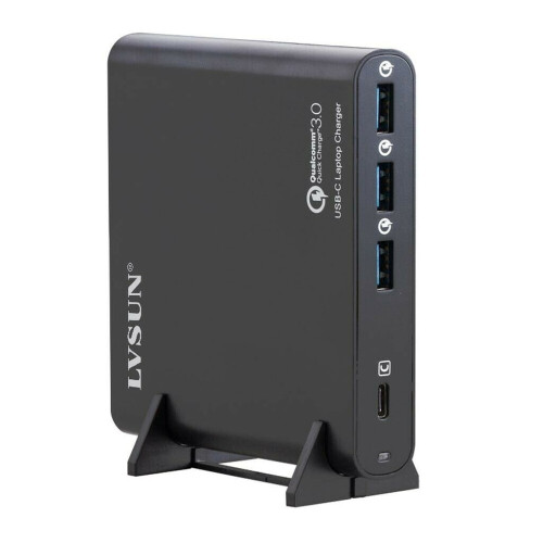 Deze USB Type-C laptop & QC 3.0 Charger Adapter ...