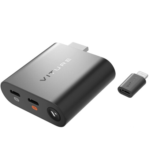 De VITURE HDMI XR Adapter voor iPhone maakt van je ...