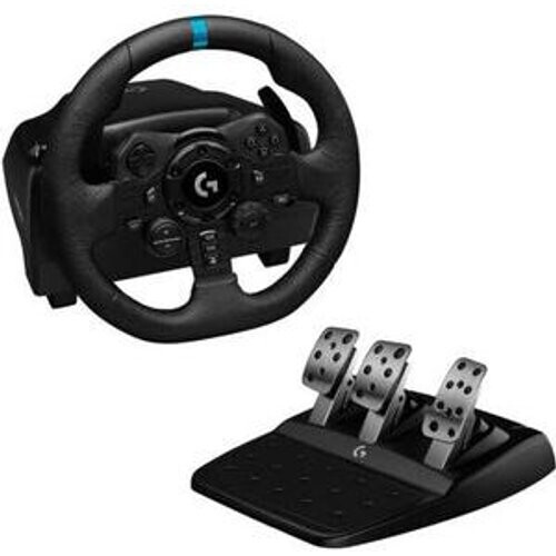 Volante de Carreras + Pedales Logitech G923 True ...
