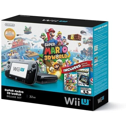 Includes console, gamepad, stylus, HDMI cable, ...