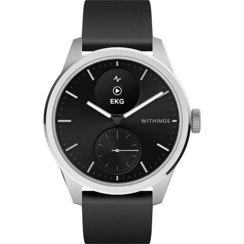 Mit der stilvollen Withings ScanWatch 2 Schwarz ...