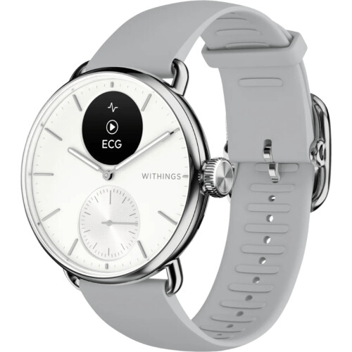 Met de stijlvolle Withings ScanWatch 2 Wit 38 mm ...