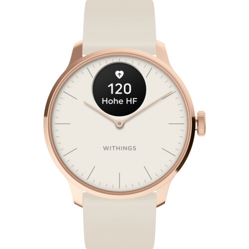 De Withings ScanWatch Light Roségoud is een ...