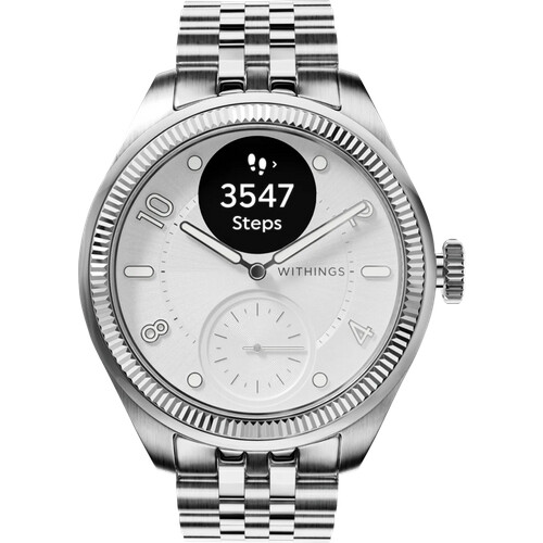 Mit der stilvollen Withings ScanWatch Nova ...