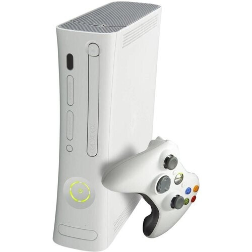 Console Microsoft Xbox 360 Arcade Manette - Blanc ...