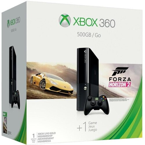 Microsoft Xbox 360 Slim 500 Go - Noir + Forza ...