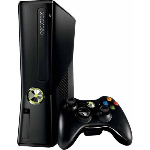 Xbox 360 Slim - HDD 320 GB - Black Wireless ...