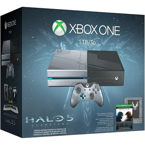 Xbox One 1000Go - Gris - Edition limitée Halo 5: ...