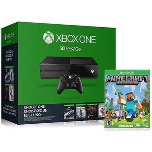 Console Microsoft Xbox One 500 Go + Minecraft ...