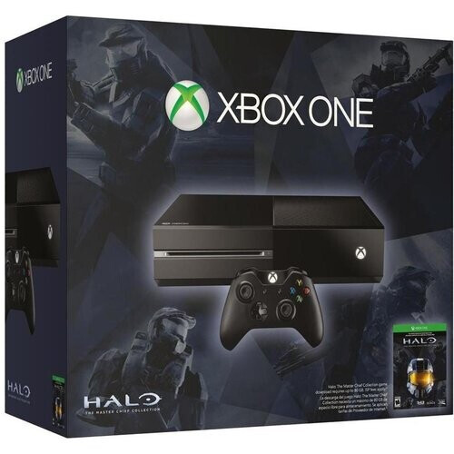 Konsole Microsoft Xbox One 500 GB + Manette + Halo ...