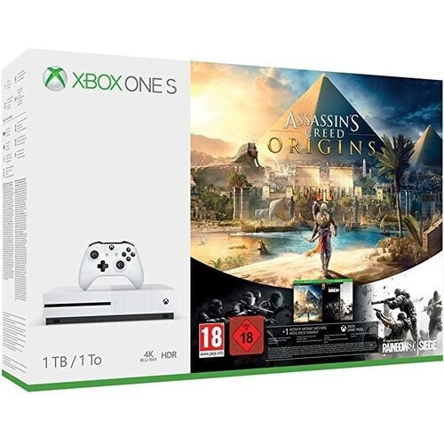 Consola Microsoft Xbox One S 1TB + Assassin's ...