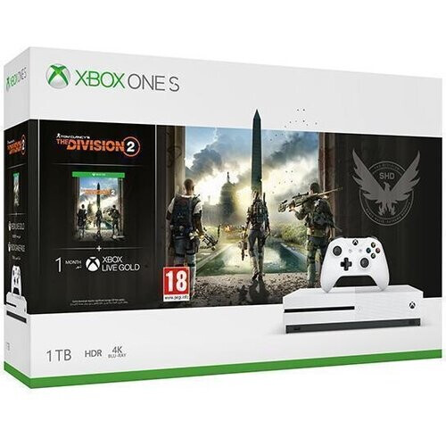 Consola Microsoft Xbox One S 1 TB - Blanco + ...