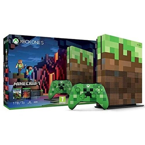 Microsoft Xbox One S Minecraft Bundle - HDD 1 TB - ...