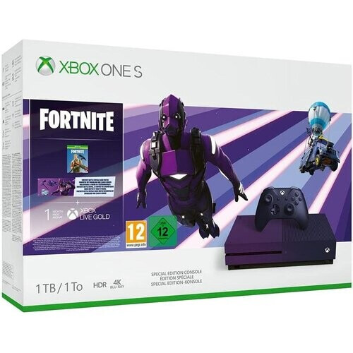 Konsole Microsoft Xbox One S 1 TB - Lila ...