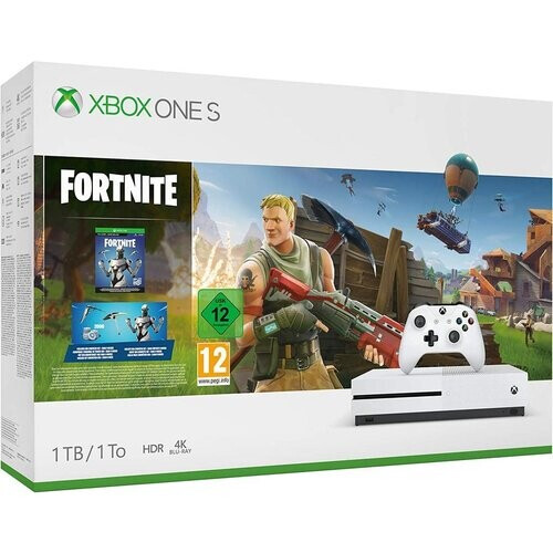 Console Microsoft Xbox One S 1 To + Manette + Jeu ...