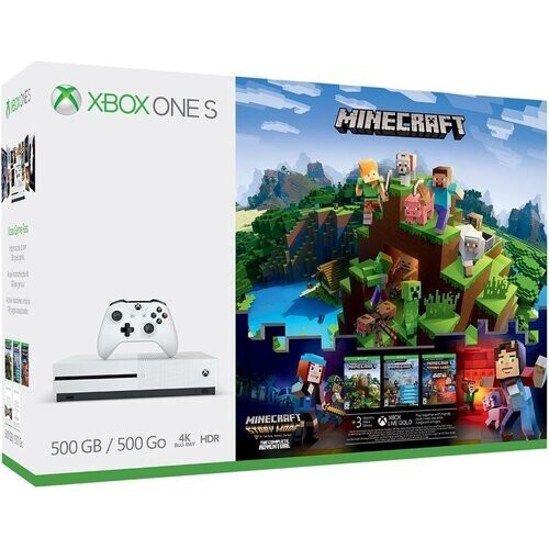 Consola Xbox One S 500 GB + Minecraft ...