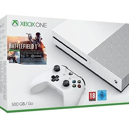 Console Xbox One S 500 Go + Manette + Battlefield ...