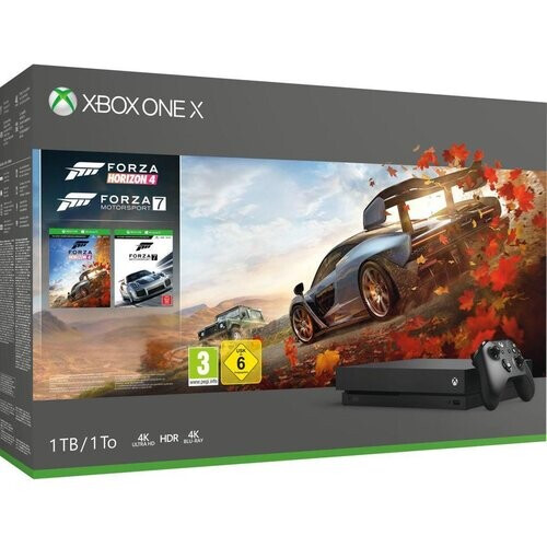 Konsole Microsoft Xbox One X 1 TB + Gamepad + ...