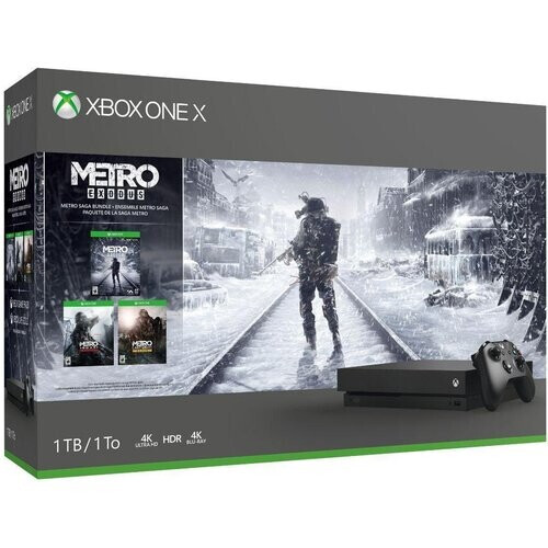 Console Microsoft Xbox One X 1 To + Menette + Jeu ...