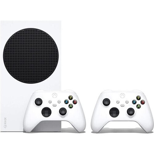 Microsoft Xbox Series S - 2 CONTROLLERS - White + ...